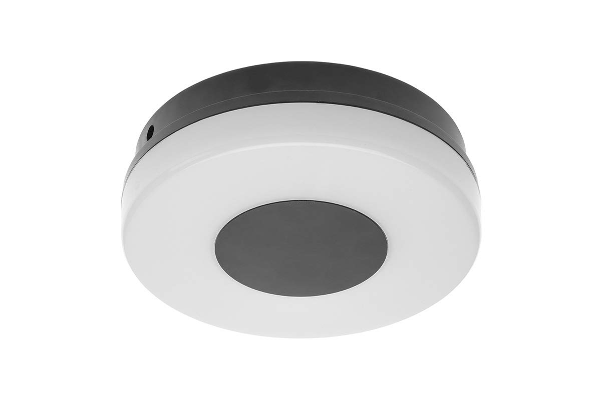 CGC Lighting Outside Outdoor Wall Light, Mains Power, Black, LED, IP65 Weatherproof