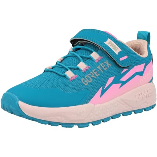 PRIMIGI Gore-Tex Storm GTX, Chaussures de Sport Mixte Enfant, Turquoise/Rose, 34