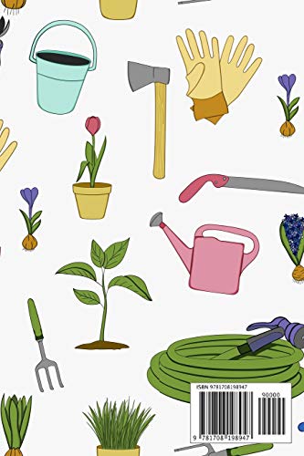 Mein Garten 2020: Notizbuch, Jahresplaner und Journal, Gartenplaner und Eintragbuch für Gartenfreund
