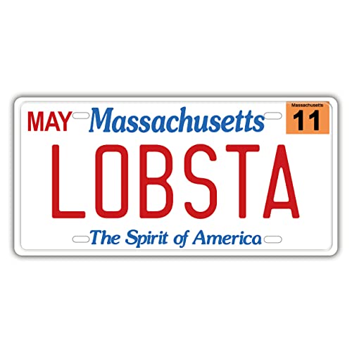 Replica License Plate of US States, Embossed Novelty Metal Number