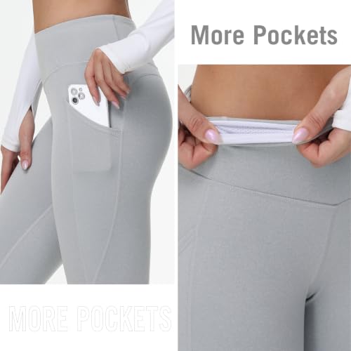 Image of baleaf Women's Fleece Lined Leggings, High Waisted