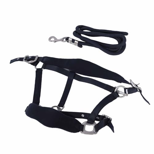 Cabestro de entrenamiento ajustable Naroote con ramal de 2 metros para caballo 3