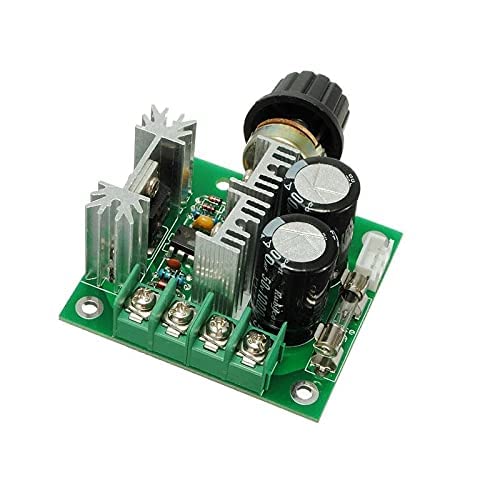 InkOcean 12V-40V 10A DC Motor PWM Speed Control Switch Governor with knob High Efficiency, High Torque, Low Heat Generating with Reverse Polarity Protection, High Current Protection (TIFMC0143) 2