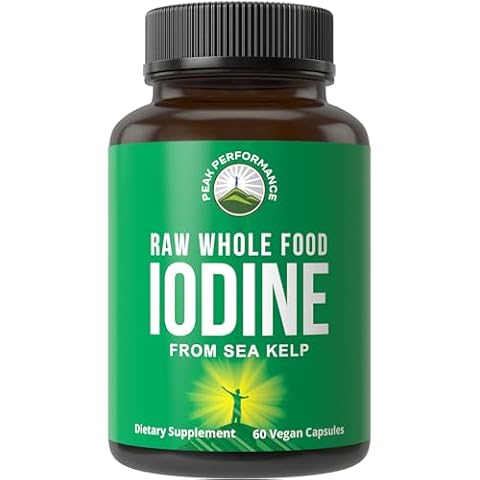 Peak Performance Raw Whole Food Iodine Supplement Cover