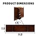 Sword/Saber Display Plaque Rack Holder Wall Rack, Alternative to Display Case, Great for Office or Living Room, Made of Wood