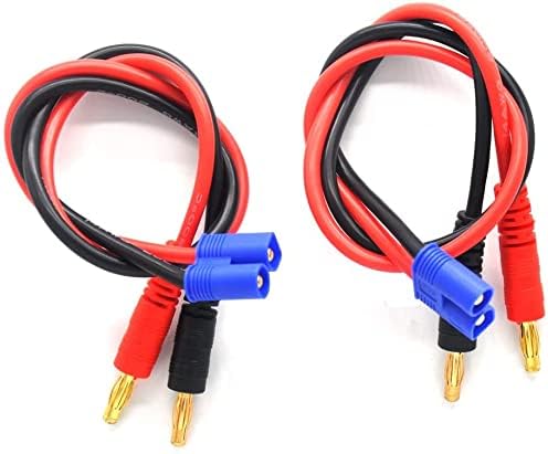 YUNIQUE GREEN-CLEAN-POWER - EC3 Charging Cable, 4.0mm Banana Plug for RC Drones Quadcopters, Blue