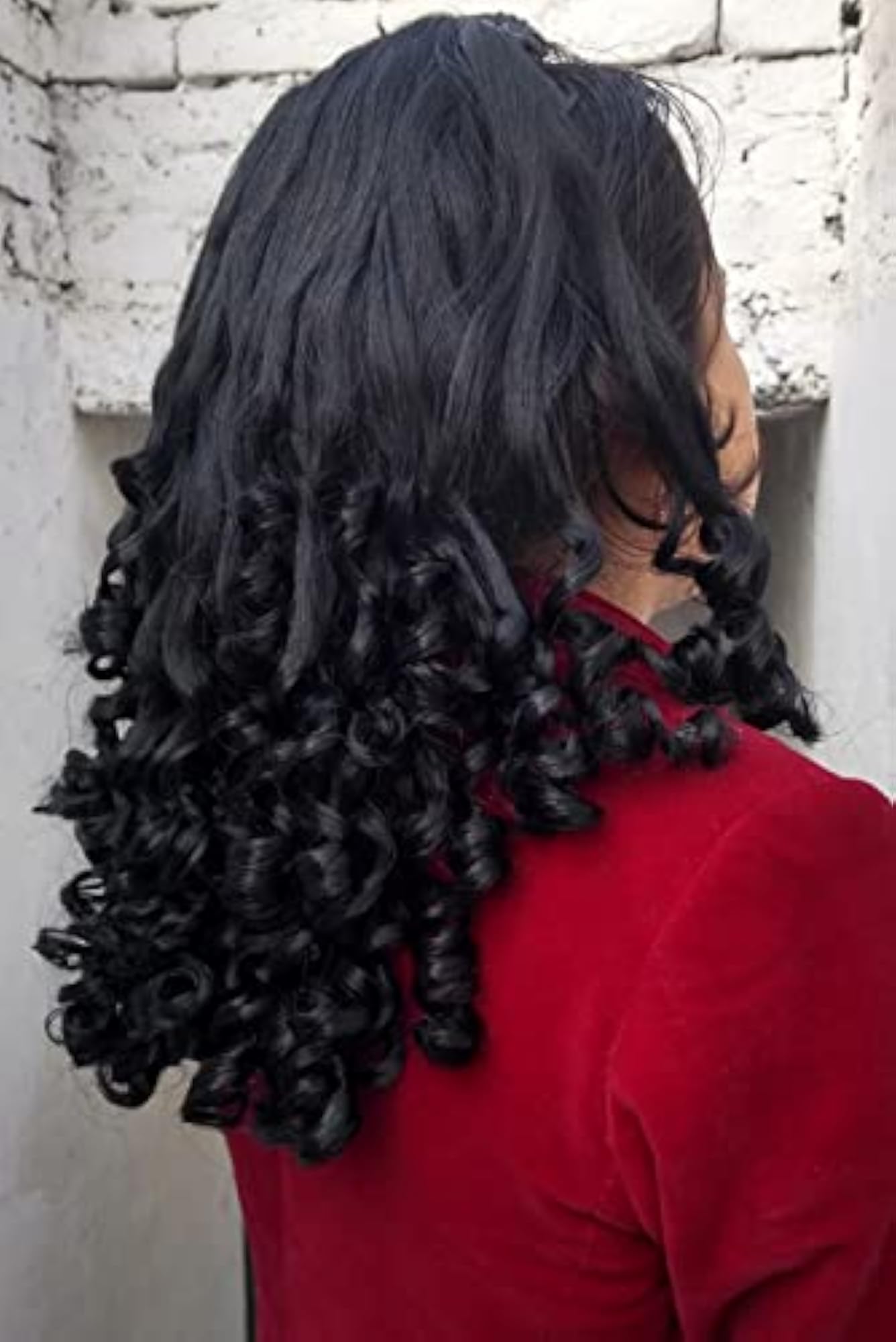 Synthetic Curly Hair Extension for Kids, Pack of 1