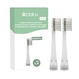 bblüv Sönik Pro Replacement Brush Heads (18–36 Months) – 2 Count – Soft BPA-Free Bristles – Compatible with Sönik Pro Electric Toothbrush Only (Not Compatible with Sönik)