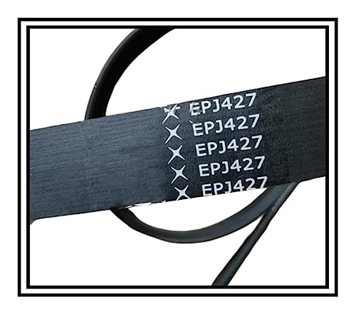 QUTBAG - Transfer Belt EPJ427 EPJ230 EPJ335 EPJ336 EPJ338 EPJ390 EPJ556 EPJ490 Rubber Conveyor PJ Poly-V Belt Motorbike Drive Belt (Color : 7 Ribs, Size : EPJ427)