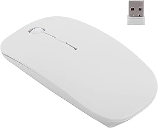 Laptop Mouse Comfortable Wireless Mouse 4 Keys 1600dpi for PC Desktop Computer Tablet 2.4G