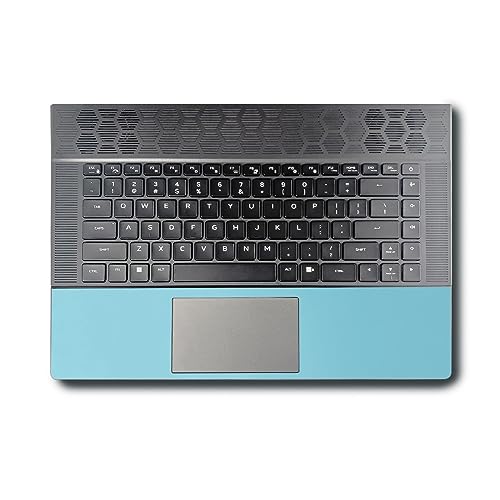 Image of MightySkins Skin Compatible with Alienware X16 R1 (2023) Full Wrap Kit - Solid Baby Blue | Protective, Durable, and Unique Vinyl Decal wrap Cover | Easy to Apply & Change Styles | Made in The USA