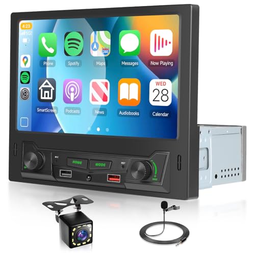 Radio para auto con pantalla táctil de 8 pulgadas miniatura 1