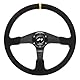 Simoni Racing DEF Verteidiger Universal Lenkrad, Schwarz Shammy