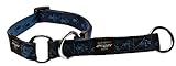 Super Silky Soft Nylon Finish Rogz HBC27-B Alpinist Stopp- Halsband/Everest, XL, blau