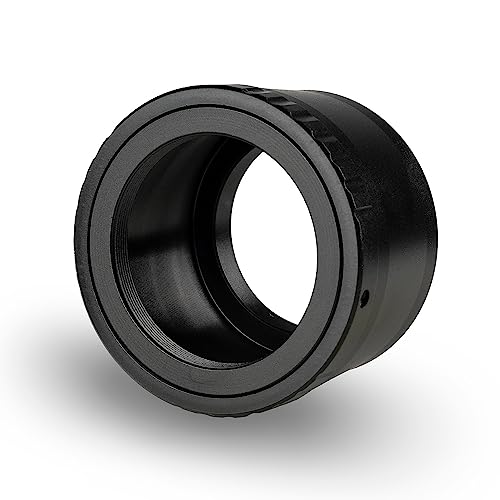 Flessibile e versatile: usa i tuoi obiettivi T2 e dispositivi a soffietto, adattatori per microscopi, telescopi e altri accessori con filettatura T2 sulla tua fotocamera Fuji X.