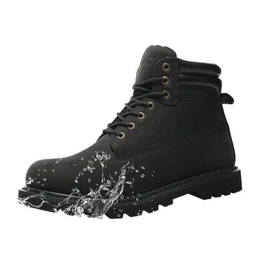 Best garden shoe SAFETY LOONG Waterproof Work Boots