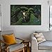 Frank Frazetta Poster Cat Girl Fantasy Art Cult Art Dark Horror Gifts Canvas Painting Poster Wall Art Decorative Picture Prints Modern Decor Framed-unframed 24x36inch(60x90cm)