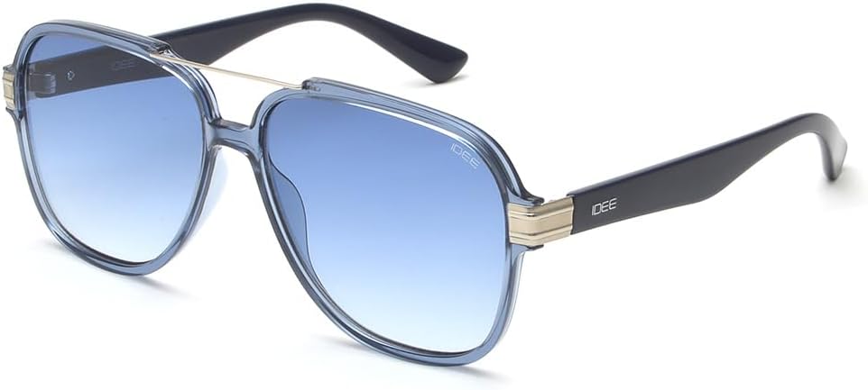 IDEE Sunglasses 100% UV Protection for Men Size L Shape Square Model IDS2898C5SG