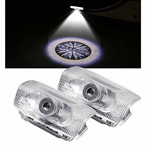 Ltsplay 20系ヴェルファイア カーテシ カーテシライト ドアウェルカムライト カーテシランプ LEDロゴ投影 ヴェルファイア 30系 車用ドアランプ 角度調整機能付き 2個セット for Vellfire Q