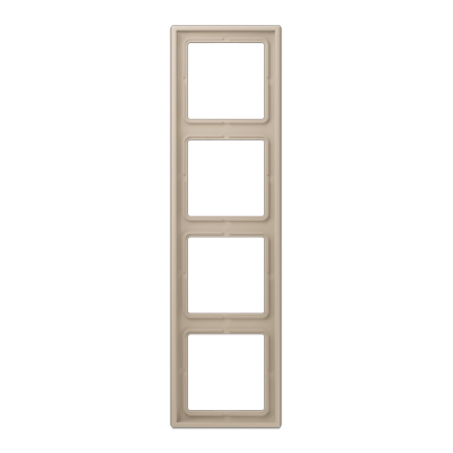 Quadruple cadre LC32142 JUNG pour harmoniser le salon contemporain