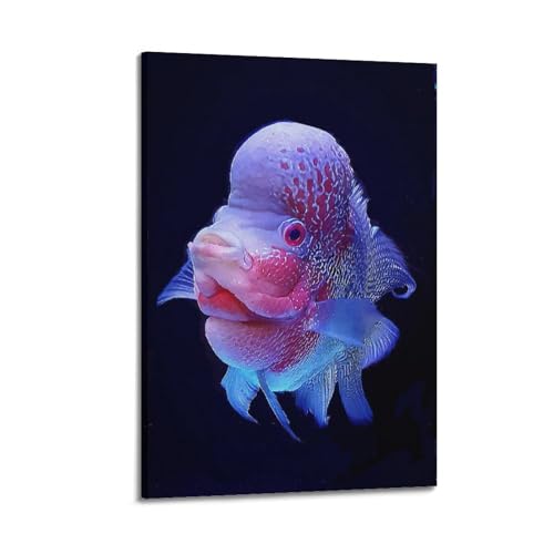 Poster moderne animal de compagnie toile poétique chambre ado 20x30