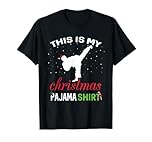 This is My Christmas Pajama Karate Gift Martial Art T-Shirt