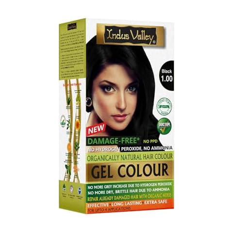 Indus Valley Organic Gel Hair Color Cover