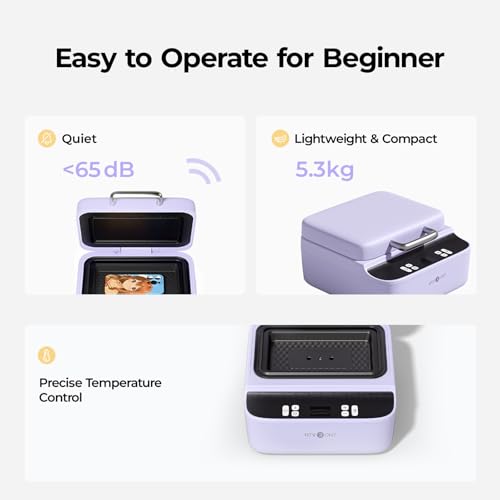 HTVRONT Phone Case Heat Press Bundle - Phone Case Sublimation Machine Compatible with iPhone + HTVRONT Auto Tumbler Heat Press Machine - Image 5