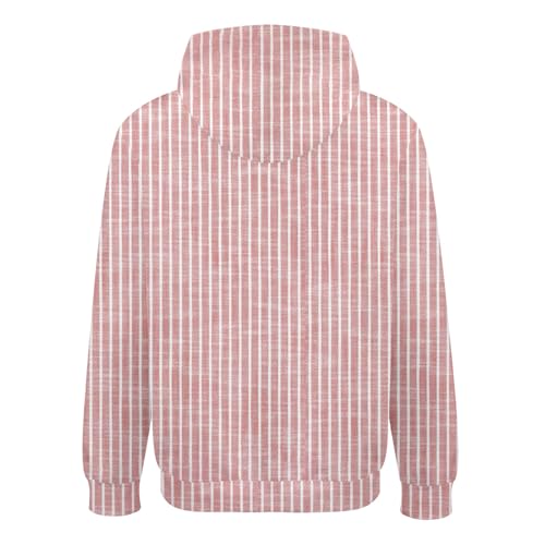 Vertical Striped Hoodies for Men Color Block Hoodie Sweatshirt with Hood Casual Tee Long Sleeve Fashion Fall Pullover 6