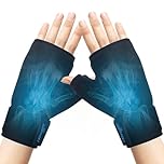 NEWGO Wrist Ice Pack, Gel Hand Ice Glove, Ice Wrap for Thumb, Hot Cold Therapy, Adjustable Strap for Pain Relief of Carpal Tunnel, Arthritis (Black-2)