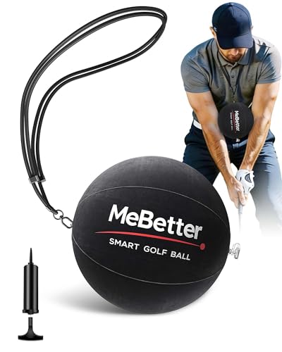 MeBetter Golf Smart Ball Swing Trainer for Beginners, Inflatable Golf
