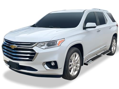 Estribos estilo OE cromados para Chevy Traverse 2018-2023 miniatura 2