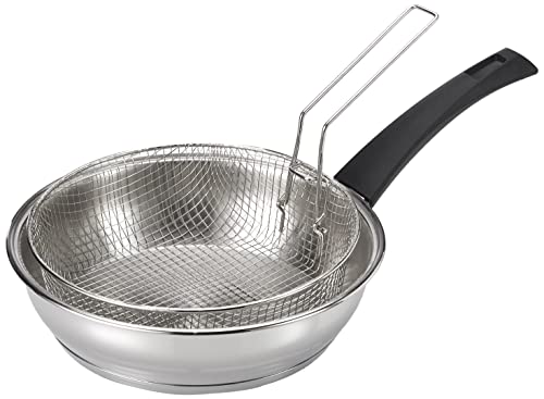 Inoxibar 126Y24M Poêle-friteuse avec manche et panier