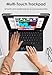 Magnetic Keyboard Case for iPad (A16) 11th Gen 2025/iPad 10th Generation 2022, Magic 10th/11th Gen Case with Keyboard, 7 Colors Backlit, Multi-Touch Trackpad, Floating Cantilever Stand,Digital Display