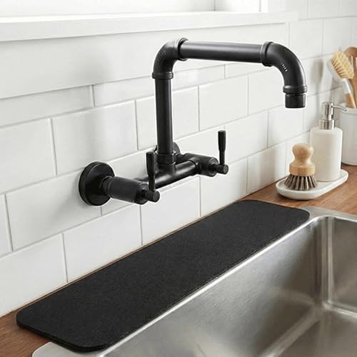 Bandeja absorbente para grifo y encimeras de casa: protector recortable 4