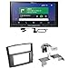 Produktbild Pioneer AVH-Z9200DAB DAB+ USB Autoradio CD Android Auto CarPlay FLAC Einbauset kompatibel mit Mitsubishi Pajero bis 2014