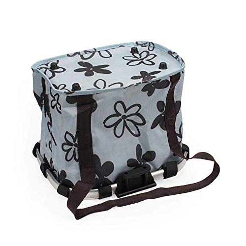 XUNXING Bike Front Baskets for Women, Small Pet Cat Dog Carrier Bicycle Handlebar Front Basket Folding Detachable… - Image 8
