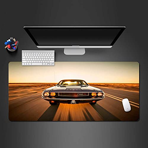 Tapis de Souris Gamer XXL Sunset Road Finition Premium et Confort Exceptionnel 1000x500