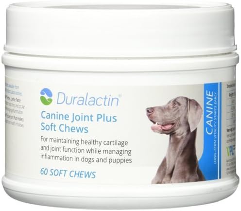 Duralactin Canine Joint Plus Soft Chews Triple Strength - 60 Soft Chews