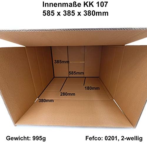 5?Folding Cartons 600?x 400?x 400?mm Corrugated Cardboard Shipping Boxes 2?Wave Box Packaging Kk 107