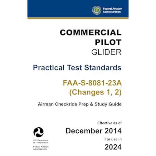 Commercial Pilot Glider Practical Test Standards FAAS808123A