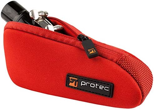 Protec Neoprene Tuba/Tenor Saxophone Mouthpiece Pouch, Red