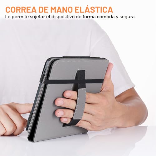 Funda para Onyx Boox Go 7 con correa de mano integrada color negro 6