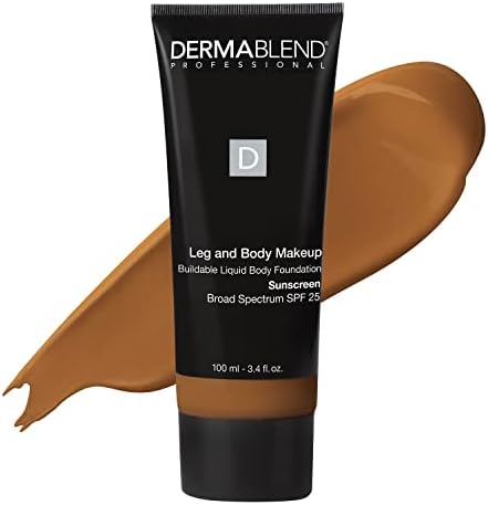 Dermablend Leg and Body Makeup Foundation with SPF 25, 70W Deep Golden,3.4 Fl Oz (Pack of 1)