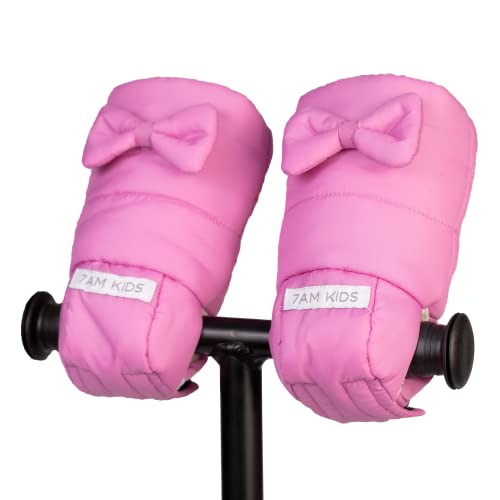 Image of 7 A.M. 7AM Enfant Winter Gloves for Kids - Waterproof Kids Warmmuffs Gloves Hand Warmer for Scooters | Soft Plush Lined Interior