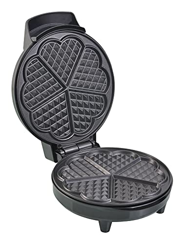 TZS First Austria Waffeleisen 700 W, Herzwaffeleisen, waffle maker, Herzform, Antihaftbeschichtung, Überlaufschutz… – Bild 3