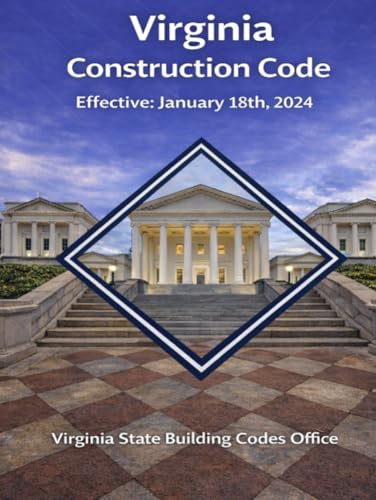Virginia Construction Code livre technique réglementation bâtiment 2024