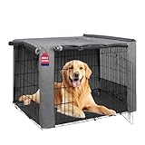 Matériau de qualité supérieure : Cette housse pour cage est fabriquée en polyester 600D résistant au soleil avec un revêtement résistant à l'eau, qui offre tous les types de protection