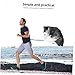 Toddmomy Resistance Training Parachute for Running Speed Training and Soccer Drills Durable Umbrella Waist Belt for Enhanced Athletic Performance and Endurance Fitness Sessions