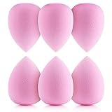 【Premium-Material】 Diese Make-up-Schwämme sind aus Schwammmaterial, fühlen sich weich an, sind gut elastisch und geben Ihnen eine schöne glatte Oberfläche. Puderpuff für Körperpulver ist geeignet für Talkumpuder, loses Pulver, Körperpuder und Schattierungspuder.